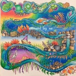 been on my to do list for quite awhile now. Pretty happy with it 📘Enchanted Forest [N… en 2020 | Bosque encantado, Hadas, Arte