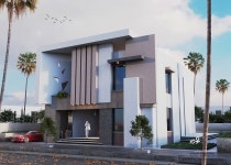 Pin by ENE on 보건소 | Facade house, Contemporary house design, House architecture styles
