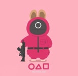 오징어게임 일러스트