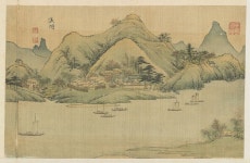 겸재(謙齋) 정선(鄭敾, 1676~1759) 경교명승첩(京郊名勝帖) 미호 2 | 한국의 미술