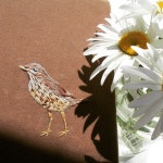 on book cover #embroidery #embroidered #вышивка #стежки #нитки #гладь #stitches #thread #ткань | 강좌