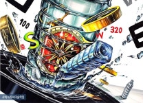 나침판,페트병 / 서울여대 기초디자인