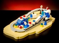 6990-1 Monorail Transport System in Microscale | 레고