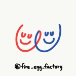 Fire egg factory logo