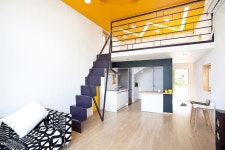 【홍천 노일강 펜션】 강, 바람, 몬드리안을 닮은 펜션 : 네이버 포스트 | 로프트 침대, 디자인