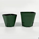 디자인 사각 원형 슬릿 플라스틱 화분 - 플라스틱화분(Plastic Pot)