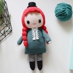 [빨간머리앤 양말인형 ♡ 펠트하우스,양말공예,소프트펠트DIY,양말인형,인형만들기,인형DIY♡]