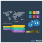 인포그래픽 무료 모음 (파워포인트 활용) : 네이버 블로그 | 그래프 디자인, 인포그래픽, 블로그
