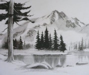 Pin by ㄷㅈㅂ on 펜드로잉 in 2020 | Landscape pencil drawings