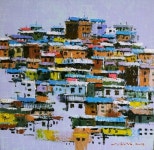 감천 문화마을 - 10 F Oil On Canvas