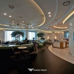 라운지 하나로 공항 가는 재미 더하기  제2여객터미널 Lounge.L... you will get from the airport  Her… | 공항 라운지, 라운지, 계단 디자인