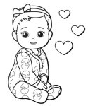 콩순이 색칠공부 도안 프린트 쉽게 하기! Blog 이미지 뷰어 | 다채로운 그림, 컬러링 북, 컬러링 페이지