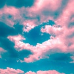 💙핑크 구름 사진💖(Pink cloud wallpaper)
