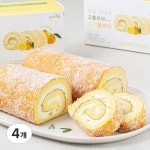 프레시오늘 신선냉장 리얼 고흥유자로 만든 수제 롤케익, 270g, 1개