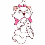 • Disney 귀여운 고양이 마리와 함께 색칠공부해요! ARISTOCATS