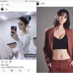 좋아요 75개, 댓글 1개 - Instagram의 부천반영구.눈썹문신/네일/속눈썹펌.연장/왁싱/메이크업(@botaem77)님: 패션모델 수이님.  더보탬... 
