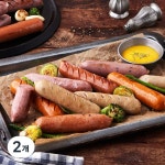 팜스쿡 5가지맛 모둠 소시지, 1kg, 1개