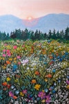 5x7 8x10 Wildflower Art Print Gallery Wall Decor - Etsy | 풍경화, 풍경 예술, 캔버스 아트