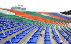 사리원청년야외극장 준공식 진행