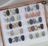 Новогодний корейский дизайн에 있는 NAIL CAFÉ님의 핀 | 네일아트