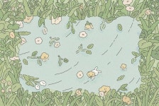 우이 on Instagram: “조용하고 포근한 물소리 🌳”