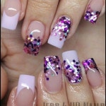 • Nail Design 컬러별네일 *보라색 라벤더네일 보라보라해~💜 (violet, purple nail) : 네이버 블로그 | Uñas encapsuladas... 