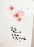 감성수채캘리그라피 수채그림과 감성캘리의 만남의 클래스를 오픈합니다 수채화의... | 손글씨, 수채화, 칼리그래피 아트