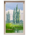 2023 | 풍경화, 유화, 야외 #야외스케치 ~ #미루나무 풍경/ 2023 .6.25-4 /Plein Air Oil Painting    #YouTube@shin-jaeheung (신재흥)... 