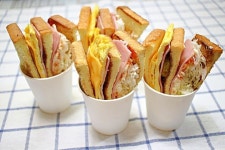 부산대 명물 ‘3단토스트’ 만들기 | 캠핑 음식, 음식, 창의적인 음식