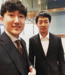 경기도 김포 맞춤정장 전달완료~ . 차콜그레이 버드아이 원단 . 원단선택 가봉에서 핏팅까지 편하게~ .  맞춤정장보나파르트 | Frankie