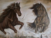 유화 그림에 있는 석 최님의 핀 | 유화그림, 유화, 그림