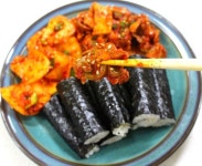 오징어 충무김밥은 너무 식상해!! 쫄깃한 골뱅이 충무김밥 만들기 | 음식, 충무김밥, 요리