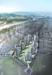Apartment house l A birds eye view l Perspective l Mster plan l Rendering Architecture | 렌더링 건축, 아파트, 투시도