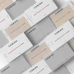 348 Me gusta, 3 comentarios - Inhouse Design (@inhousedesigns_) en Instagram: Camino identity by Claudio Argueta elegant&clean... 