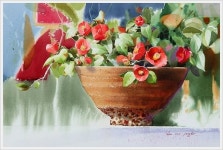 신종식 화백의 색 맑은 수채화 그림 | Watercolor, Gold watercolor, Watercolor paintings