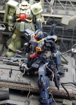 Gunpla Diorama: MG RX-178 Gundam Mk-2 Ver.2.0 + MG RMS-106 Hizack Custom + Mechanical Chain Base: Full Photoreview [WIP too] No.26... 