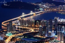 부산 최고의 야경을 볼수 있는 장산 야경 | Travel, San francisco skyline, New york skyline
