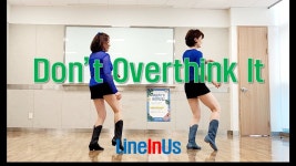 [초중급] Dont Overthink It Line Dance (Dance & Count) [LineInUs] in 2022 | Line dancing, Dance, Development