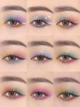 Pin by 지우 전 on BF 남진 정원이 | Eye makeup art, Colorful eye makeup, Makeup eyeliner