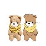 #amigurumi #아미구루미 #코바늘인형  #대바늘인형 #손뜨개인형  #crochettoy … - 2020 | 곰인형, 코바늘인형, 아미구루미
