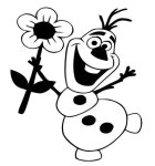 엘사음악학원&올라프미술교습소 | Frozen - Olaf & Quote Set | 그림