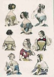 World of Fashion, February 1847. | 패션