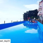 수영장펜션 밀레오레...  #Repost @sweet_day23... 갯벌체험도 가능한 수영장펜션 밀레오레 @sweet_day23 w… | Outdoor, Outdoor decor, Pool