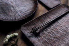 walnut tray by Yunjun | 나무 그릇, 목공예, 목재