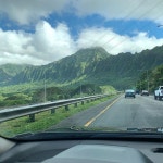 2019/08/27 미쿡에서 운전하기 :) 경치 너무좋다 하와이 다 안담긴다 사진에 #hawaii #하와이 #oahu #오아후 #northshore #haleiwa... 