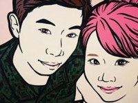 [배움의발견] 팝아트 2인초상화 원데이클래스(이미지 포함) | 팝아트, 공예, 그리기