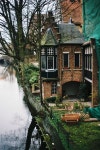 Blue Pueblo (river house,bruges,belgium) | 여행, 벨기에, 풍경 사진