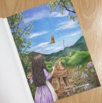 어쩔수없이 미술도구함을 열었다. 저렇게 파란하늘에 흰구름~이 가끔 보이기도 하지만 초미세먼지 나쁨… | Painting, Art