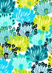 cool spring pattern | 꽃 무늬 디자인, 패턴 아트, 팝아트