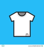 반팔 티셔츠 일러스트 ai 무료다운로드 free Short Sleeve Shirt | 반팔, 웹디자인